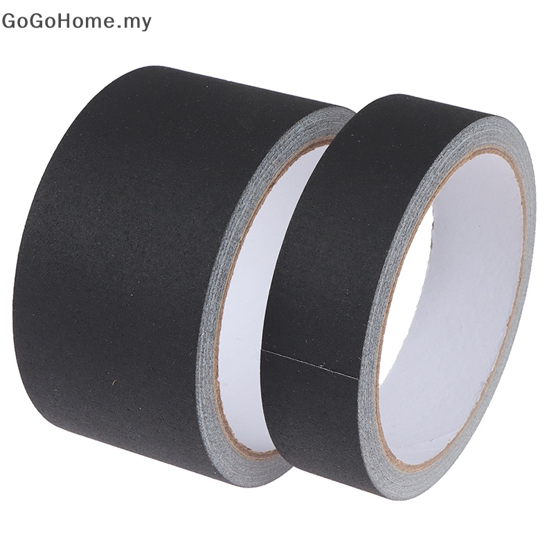 GOG Black Gaffer Tape No Residue NonReflective Easy Tear Book Repair