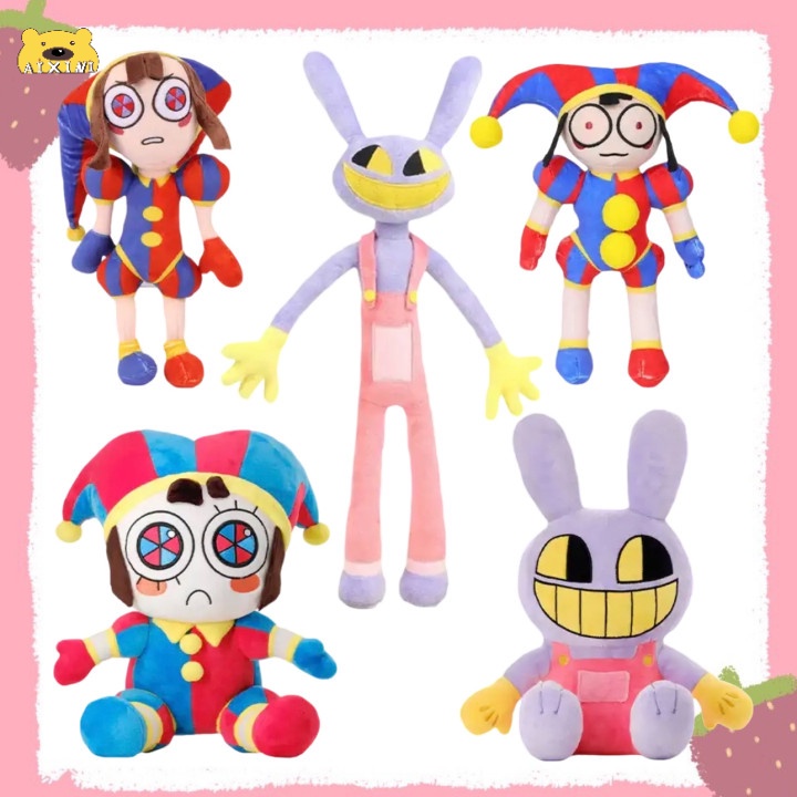 30cm The Amazing Digital Circus Plush Clown Toy Anime Cartoon Doll ...