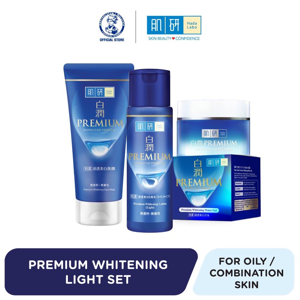 Hada Labo Premium Whitening Light Set For Skin