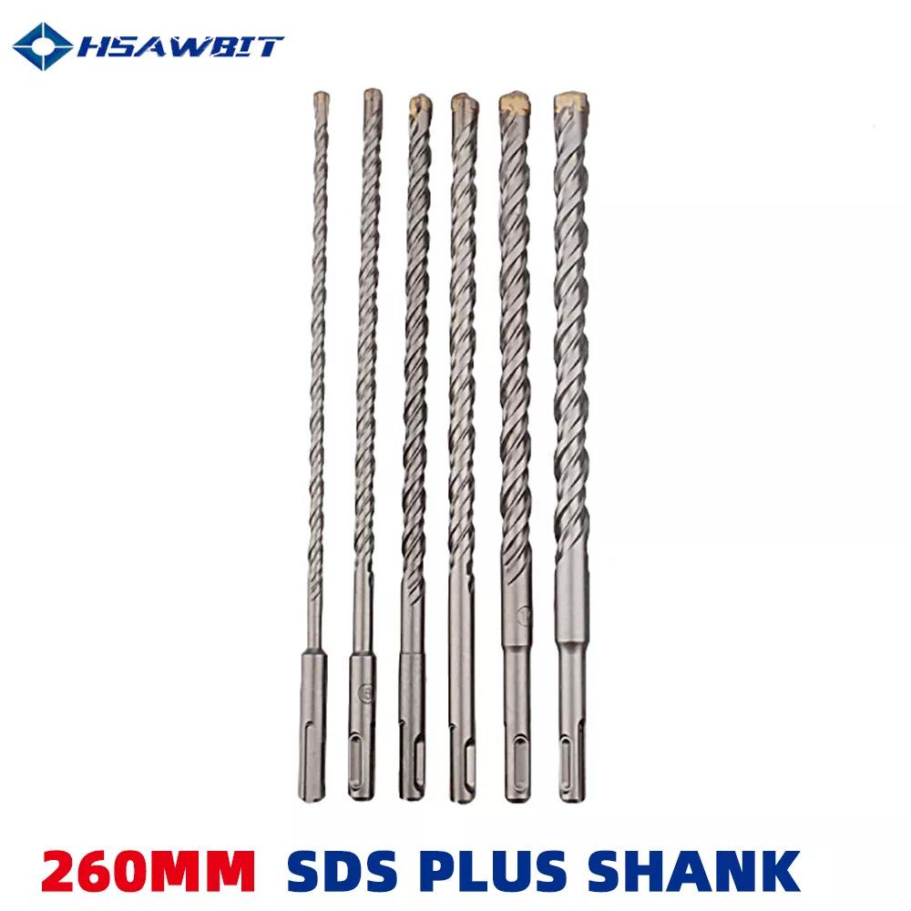 260mm Masonry Drill Bit SDS Plus Shank for Electric Hammer Tungsten ...