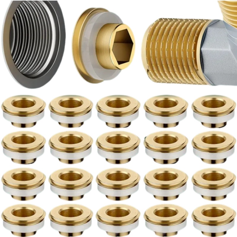 King 125-Piece Faucet Sealing Washer Assortment - Leaky Tap Repair Kit