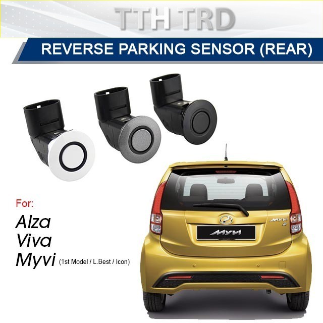 Perodua Myvi 2005 - 2015 Axia Viva Alza 2009 - 2014 Reverse Sensor ...