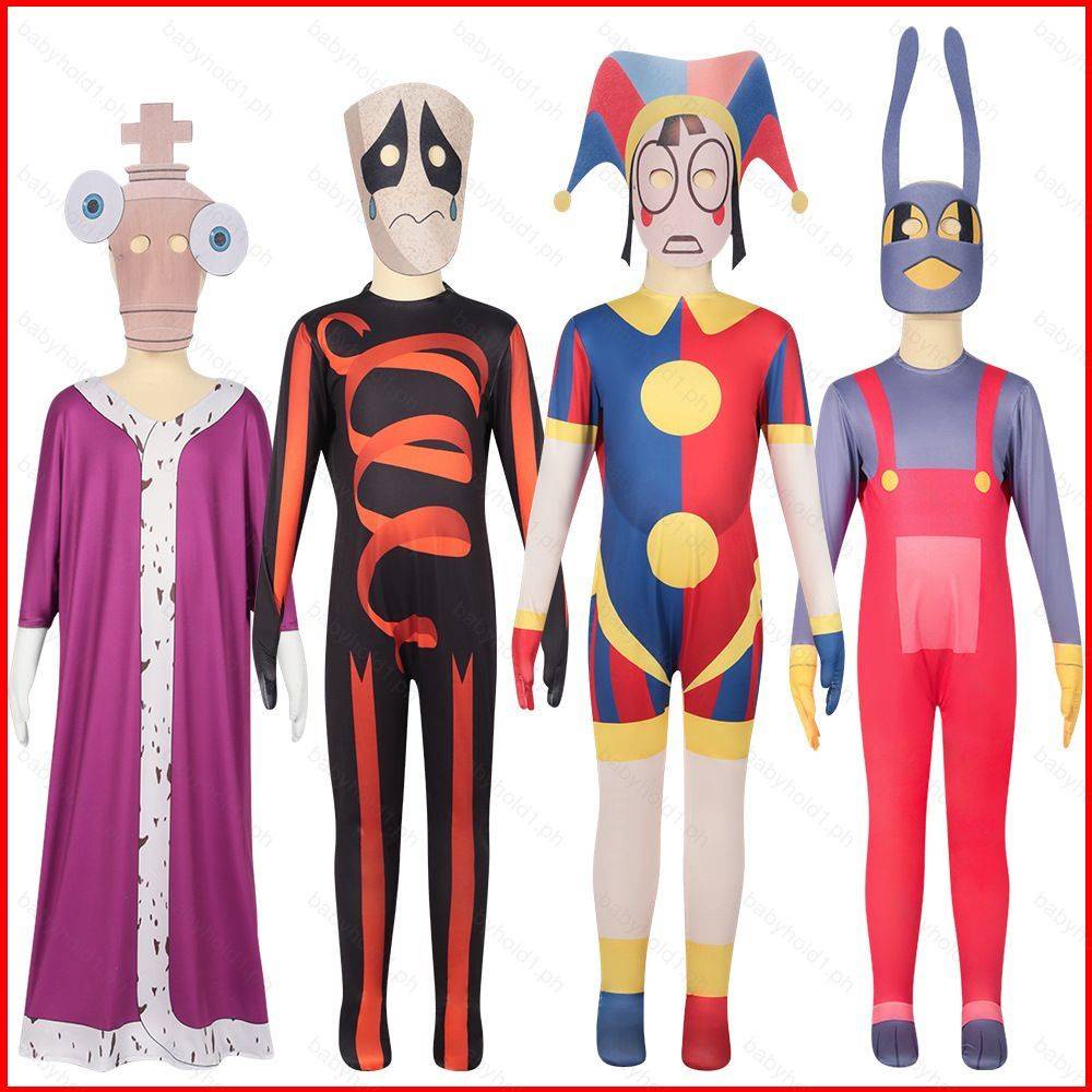 ACG 2PCS/set The Amazing Digital Circus cosplay cloth Gangle Jax Kinger