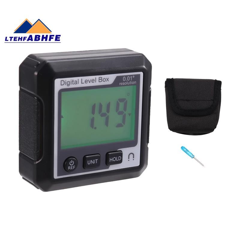 Digital Electronic Level Digital Angle Fnder 90°Magnetic Inclinometer ...