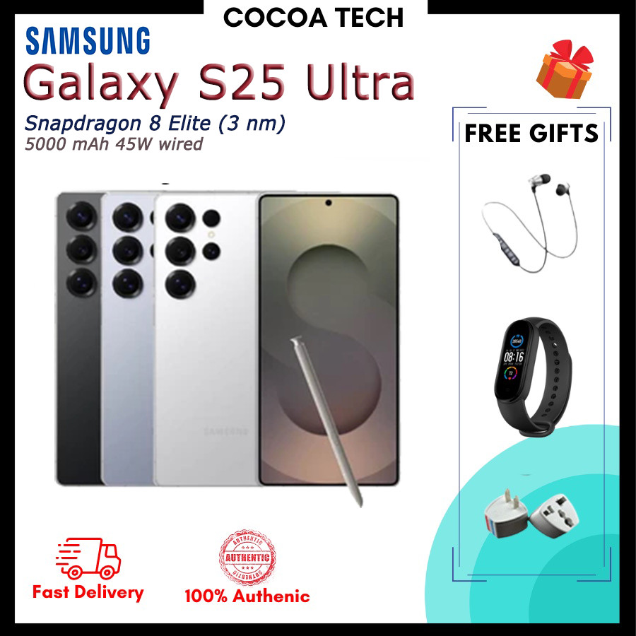Samsung Galaxy S25 Ultra Snapdragon 8 Elite (3 nm) 6.9 inches AMOLED ...