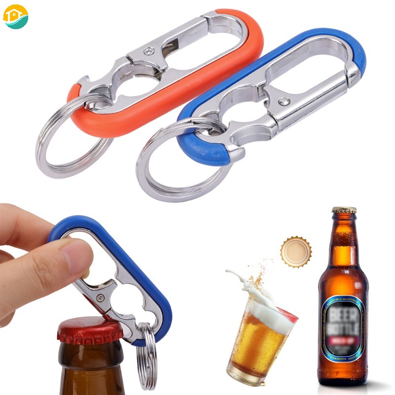 Creative Portable Metal Bottle Opener Key Chain Drink Beer Bottle Cap ...