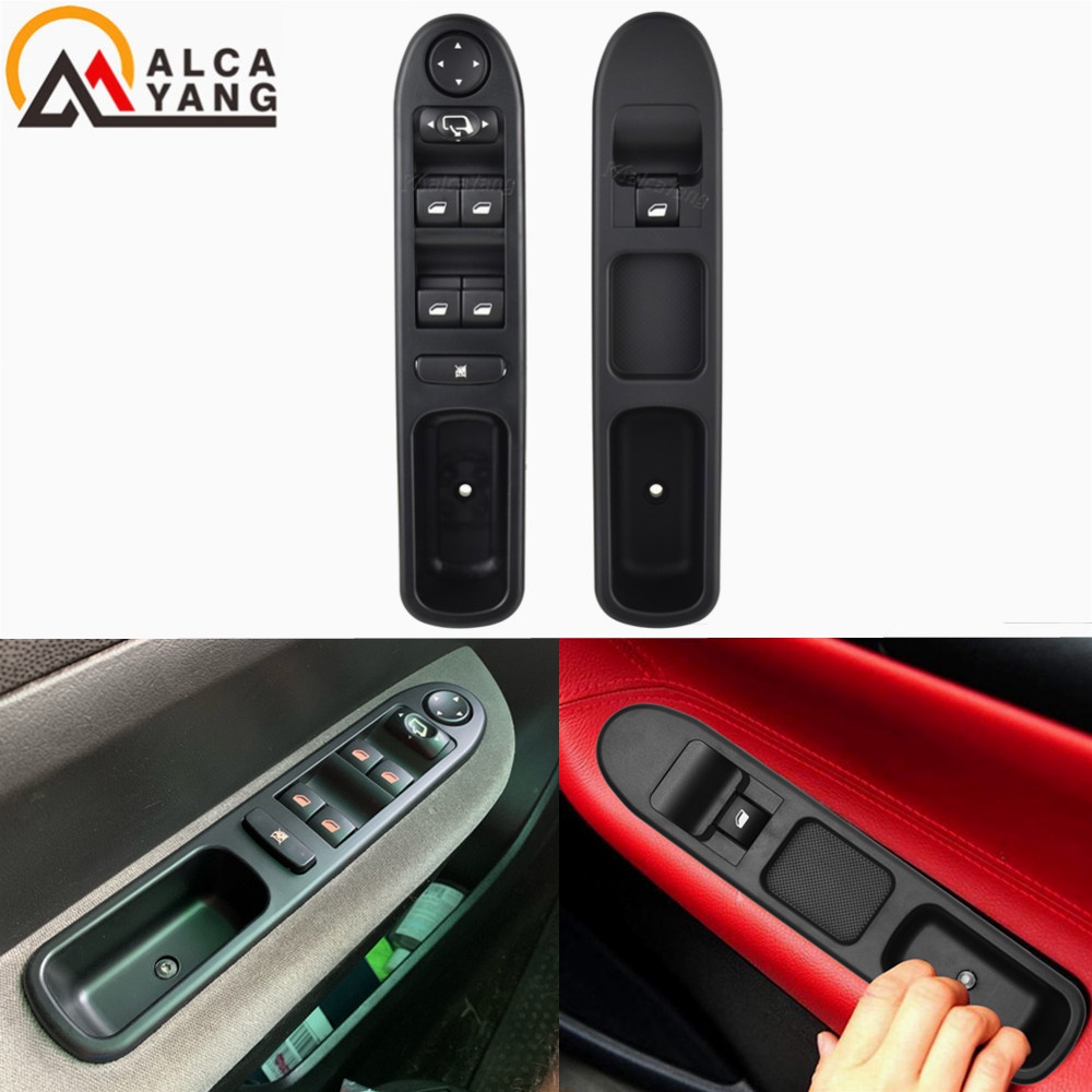 96351625XT Power Window Switch Electric Window Control Switch Button Master  Switch Panel For Peugeot 307 6554.KT