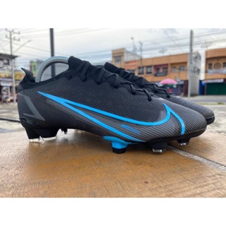 Nike Mercurial Vapor 14 Elite FG-Black/Black/Iron Grey