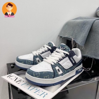 Buy Louis Vuitton LV Trainer Velcro Monogram Low Cut Sneakers