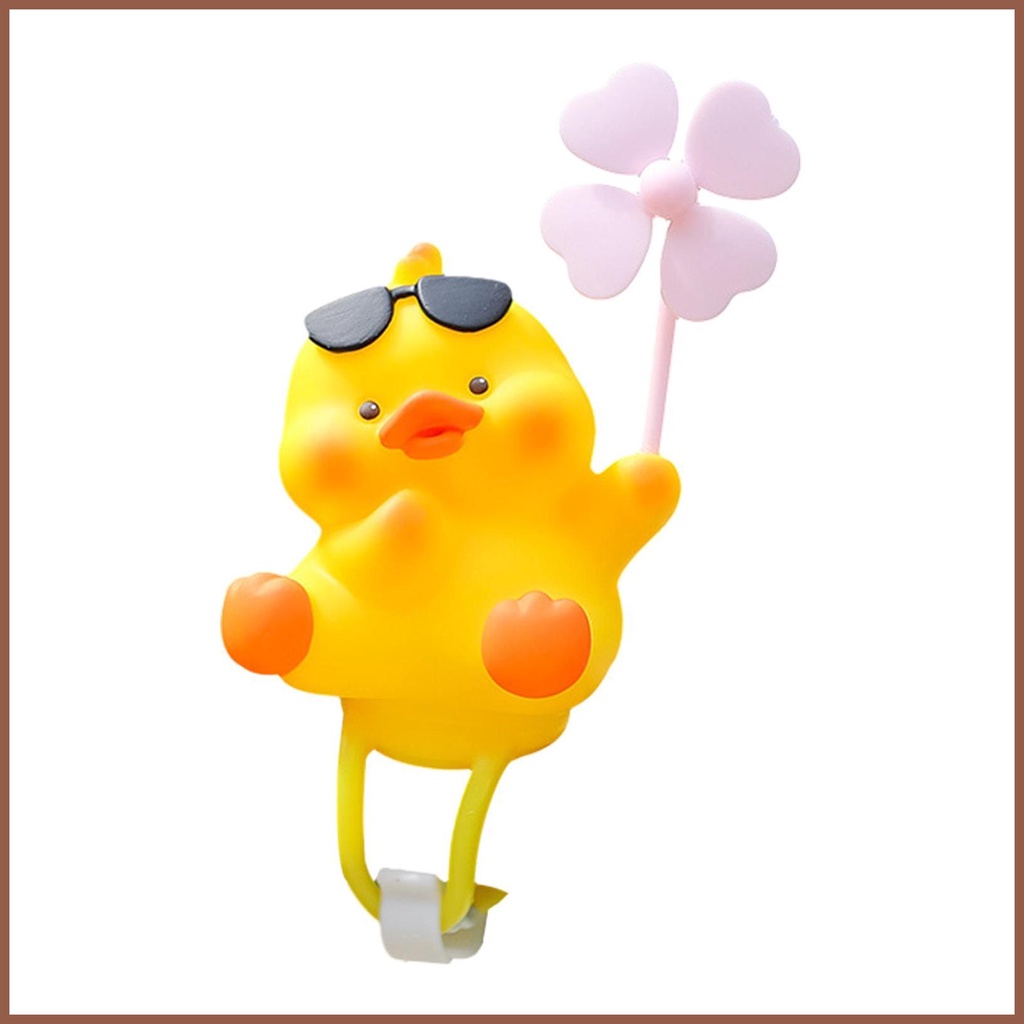 Bicycle Dashboard Decoration EyeCatching Cartoon Windmill for Bicycles