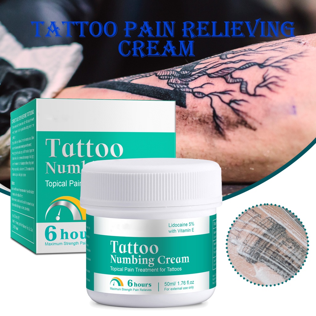 Painless Tattoo Numbing Cream Before Tattoo LongLasting Maximum