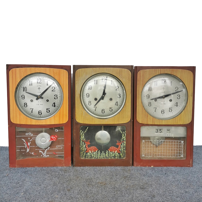 Old Clocks Nostalgic Oldfashioned Wall Clocks Mechanical Clocks Second