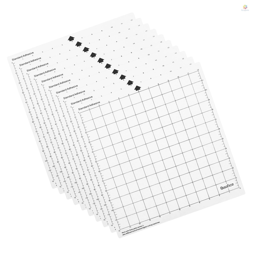 Bisofice Replacement Cutting Mat Transparent Adhesive Cricut Mat with