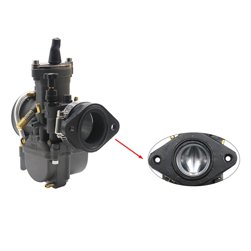 Motorcycle Carburetor Adapter Inlet Intake Pipe Rubber Mat for PWK 28 ...