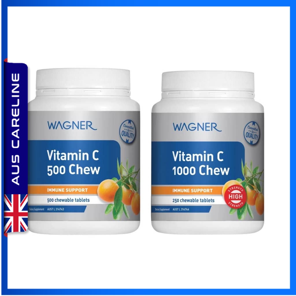 Wagner Vitamin C 500 Chewable Tablets Shopee Malaysia