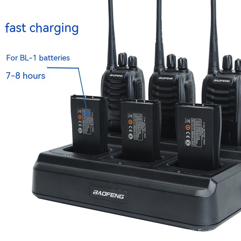 Baofeng Baofeng BF-888S Charger BF-88A Interphone 6-way Charging Six ...