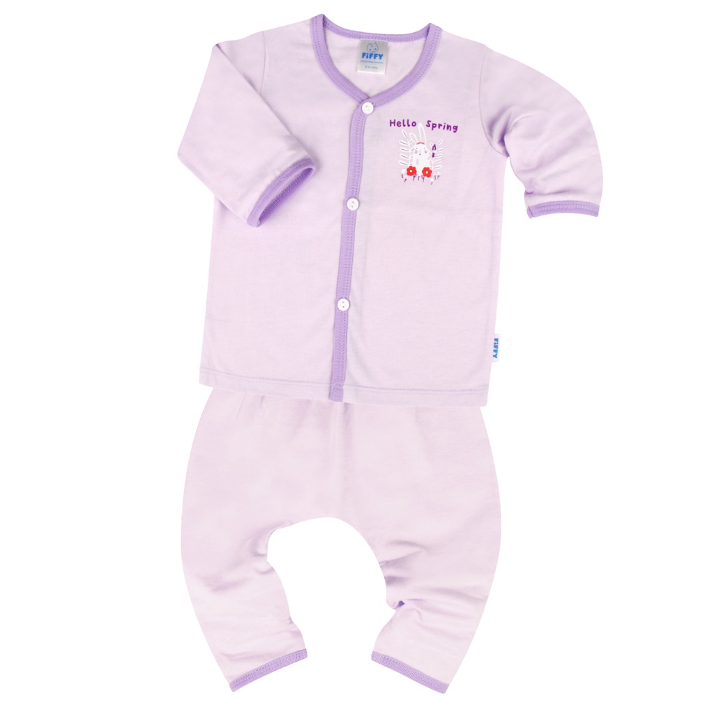 FIFFY HELLO RABBIT SPRING LONG SLEEVE VEST SUIT | Shopee Malaysia