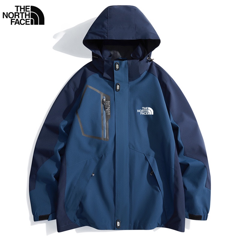 The North face Men's waterproof assault jacket soft shell plus size sports mountaineering