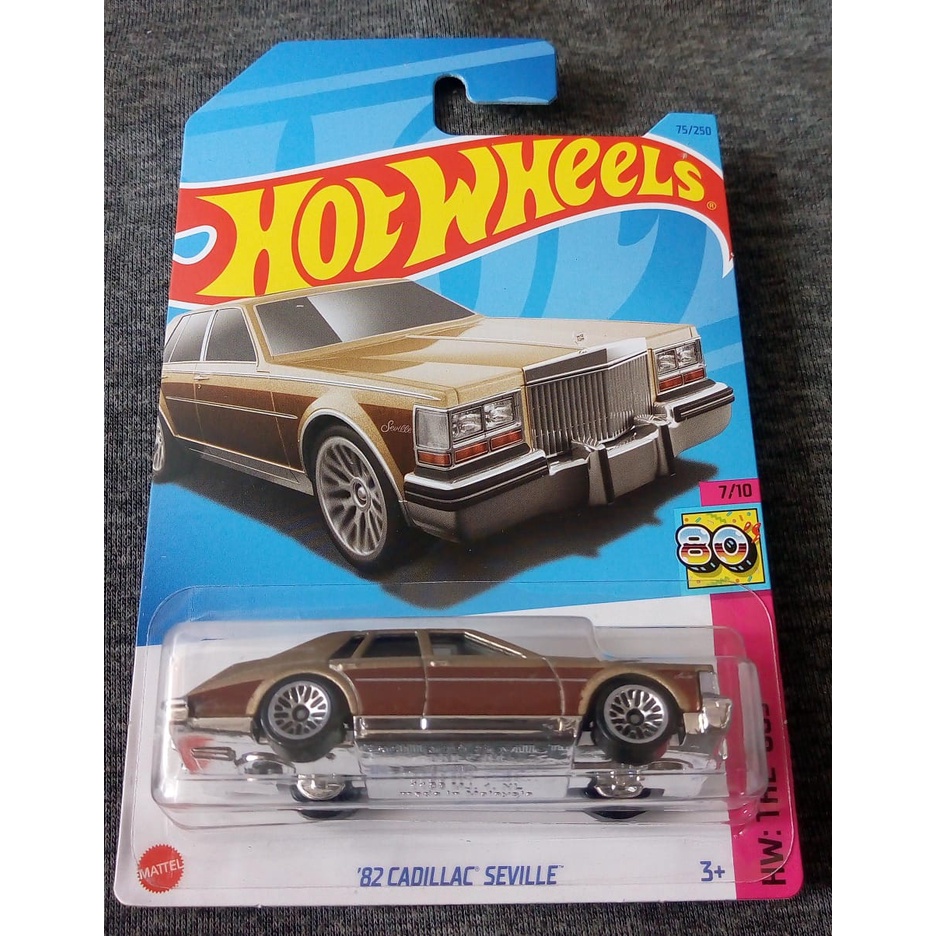 Hot Wheels - 82 Cadllac Seville HW The 80s Brown | Shopee Malaysia