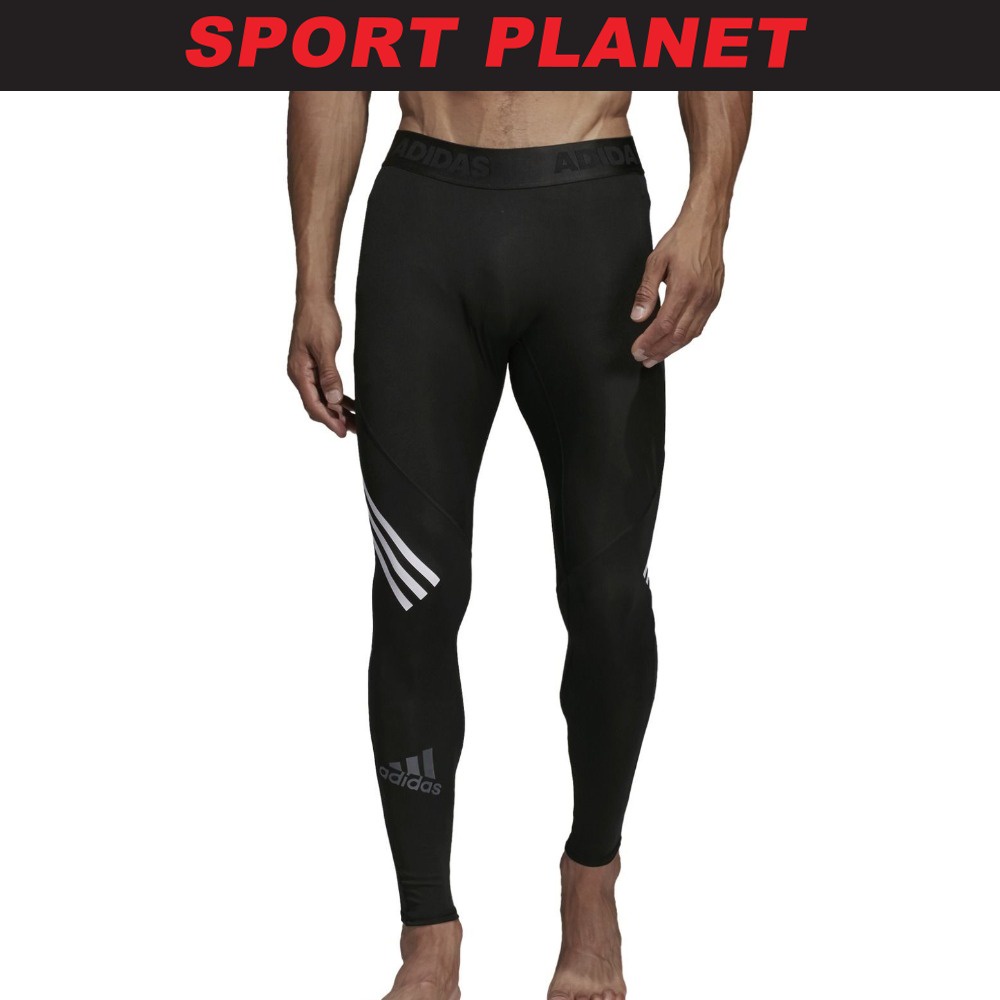 adidas Alphaskin Sport 3 Stripe Long Tight Women