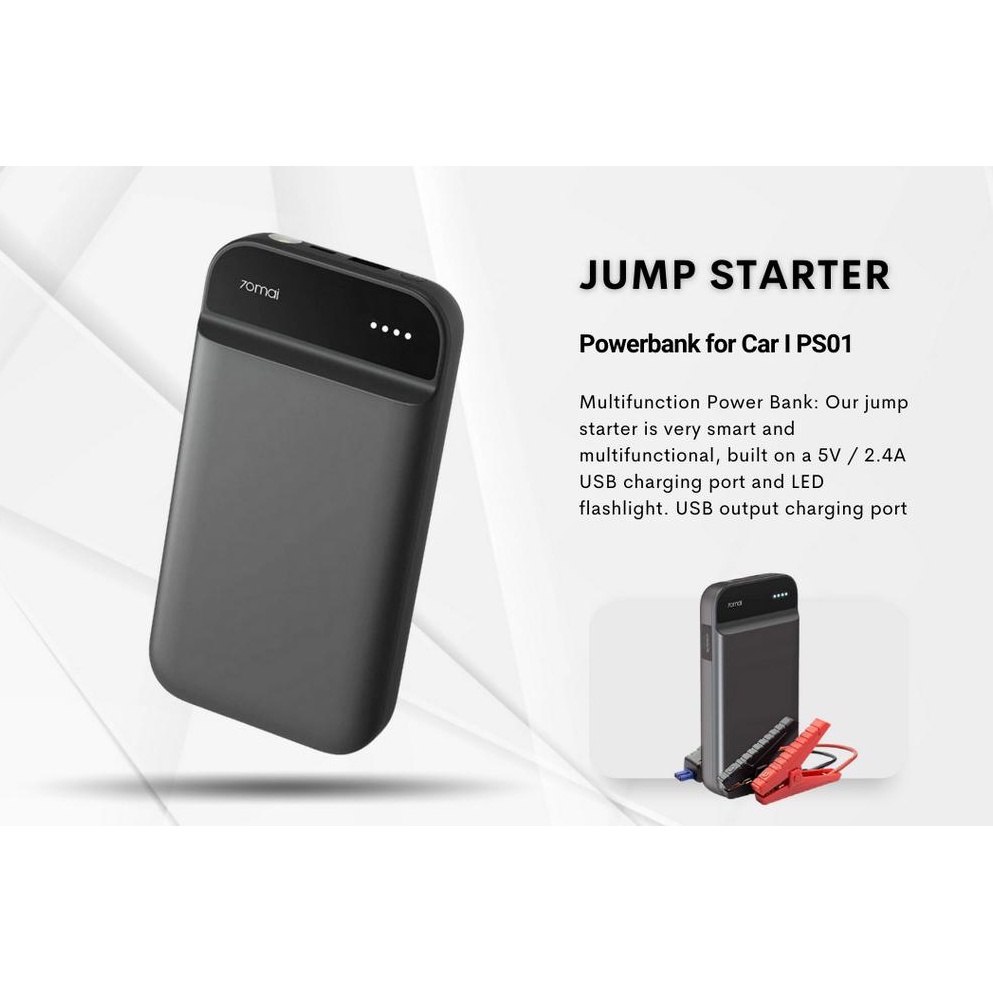 70mai Jump Starter / Max Powerbank for Car Emergency Startup Easy to ...