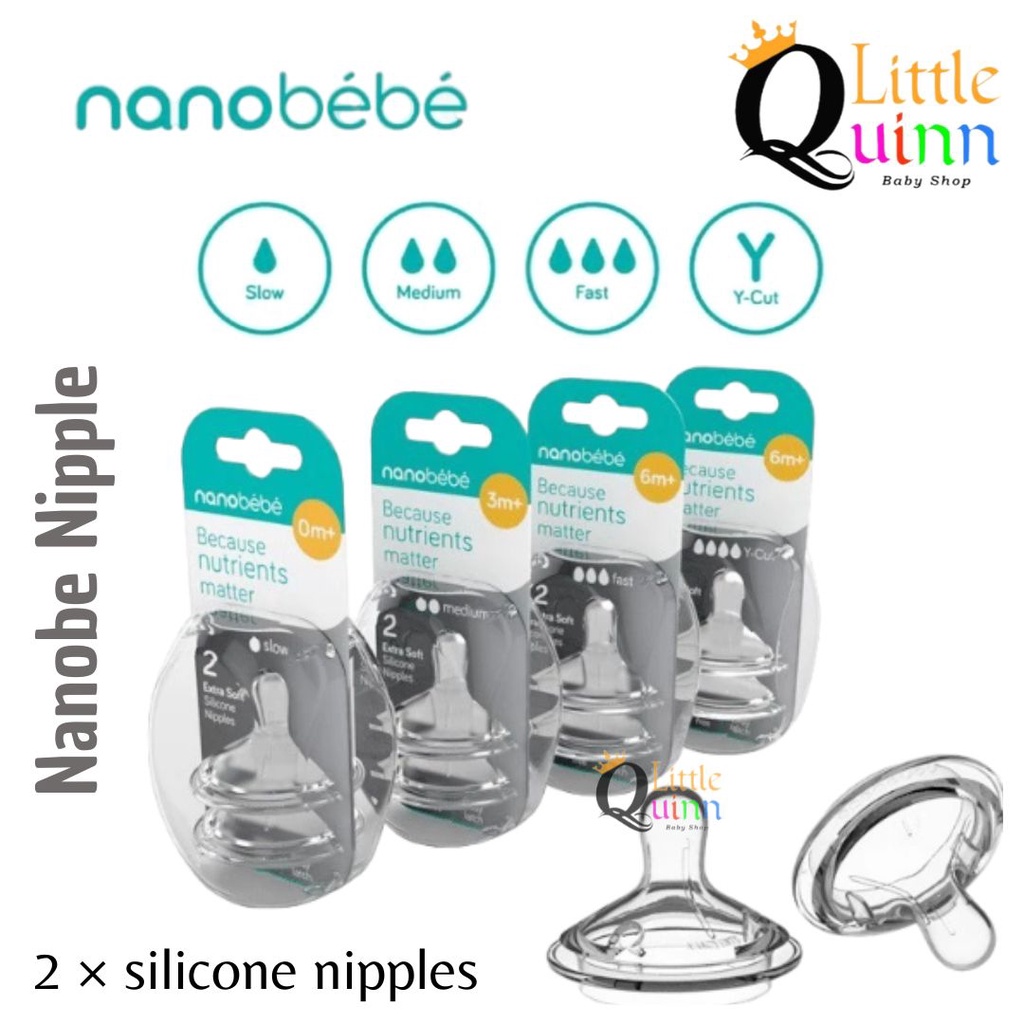 Nanobebe nipple hot sale sizes