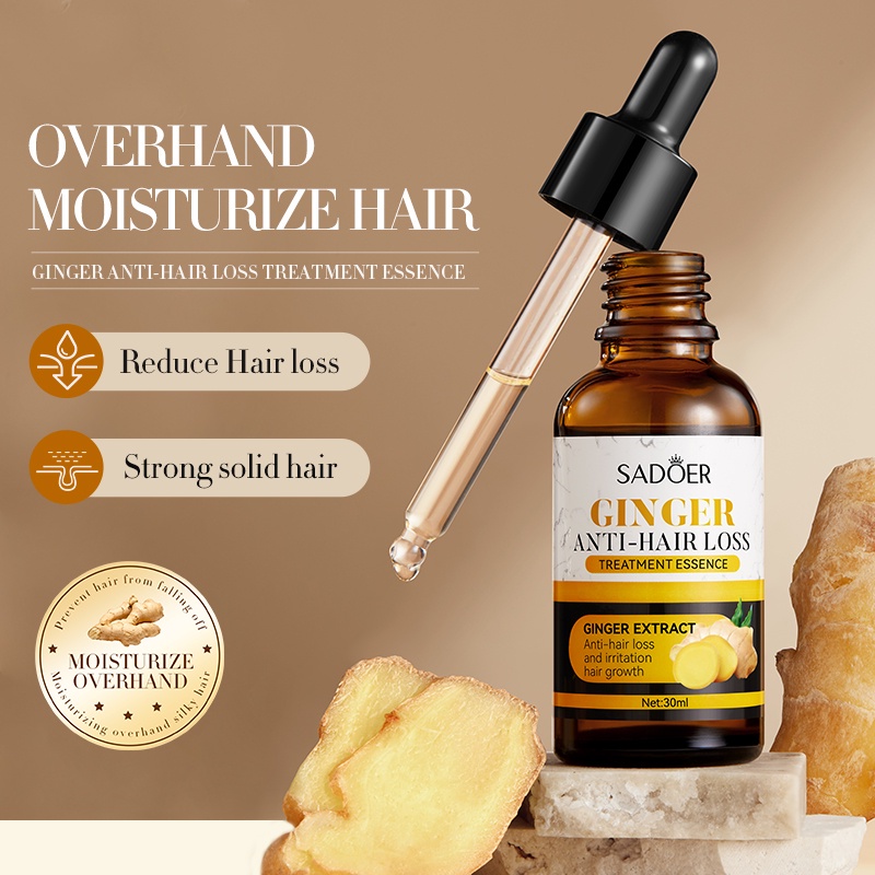 Rorec Sadoer Ginger Anti Hair Loss Treatment Essence Restore Lush Hair