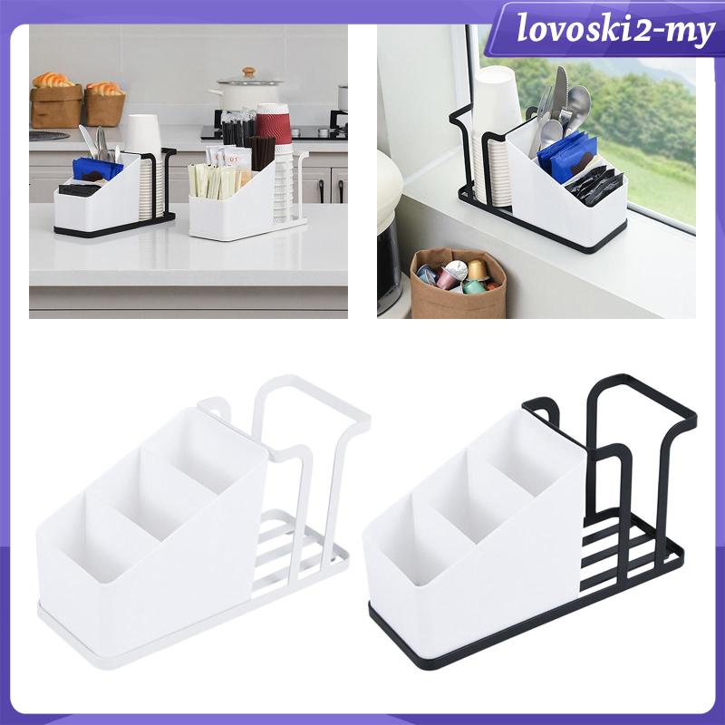 [LovoskiacMY] Coffee Cup Dispenser Paper Cup Holder Carbon Steel Coffee ...