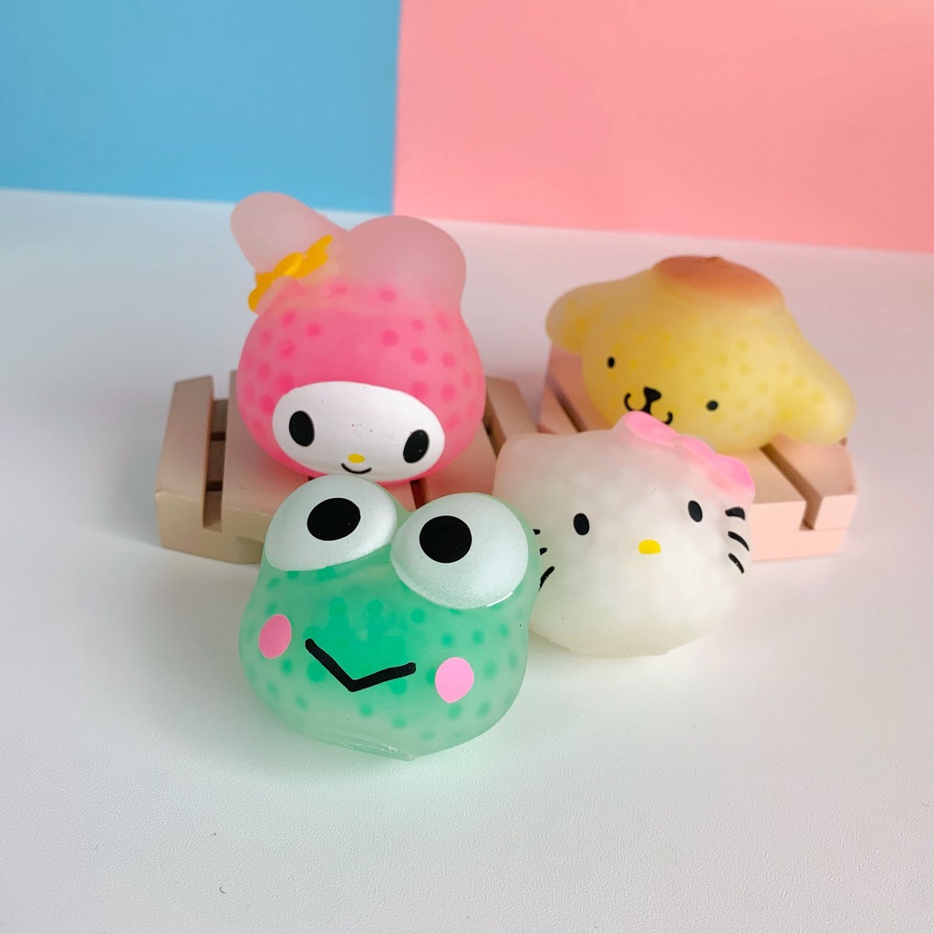 Cute CHARACTER HEAD SQUEEZE TOY CUTE HEAD waterbeads squeezy squishy ...