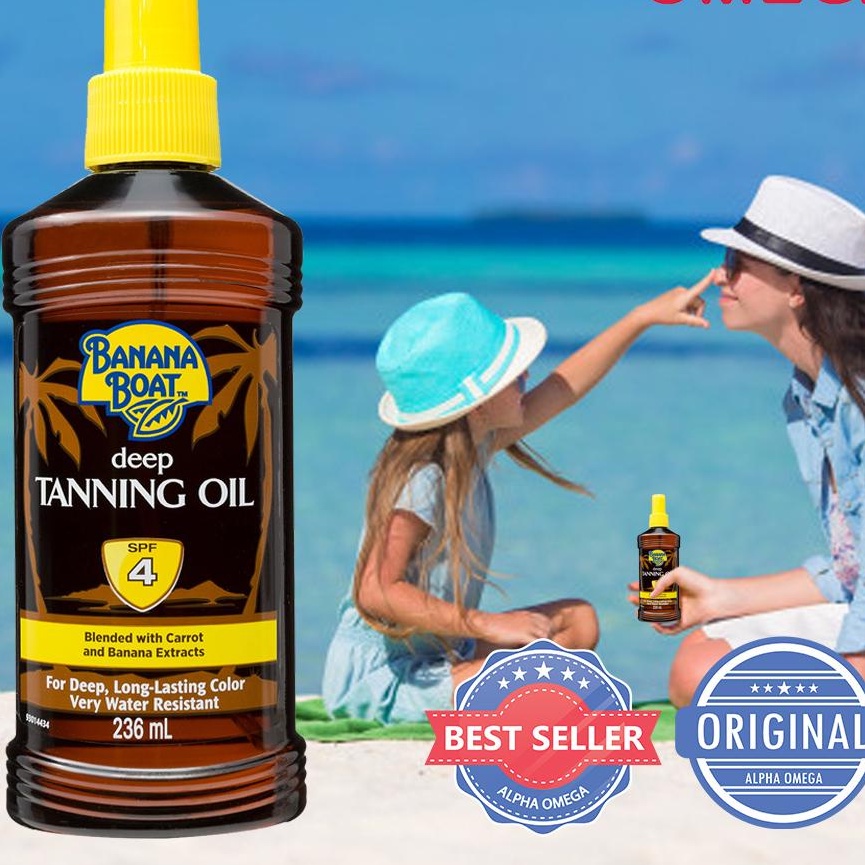 Banana Boat Deep Tanning Oil SPF4 Spray ( 236ml ) Shopee Malaysia