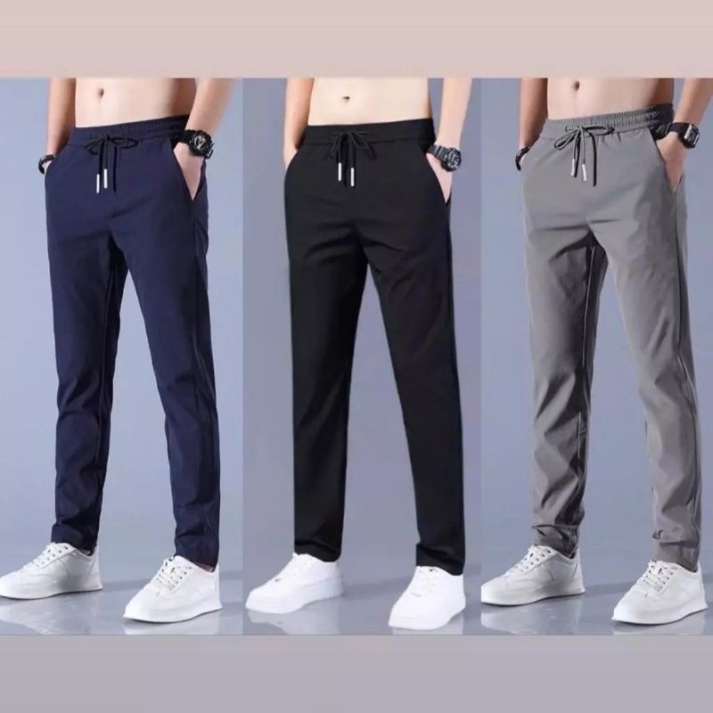 Unisex Seluar Panjang Lelaki Perempuan Long Pants Casual Tracksuit ...