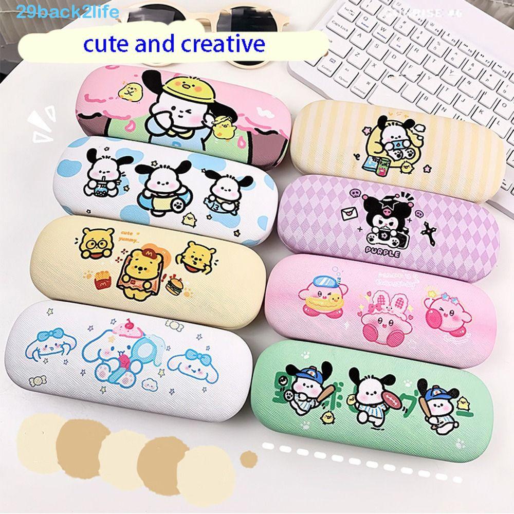 BACK2LIFE Melody Glasses Case, My Melody Cinnamoroll Kuromi Sunglasses ...