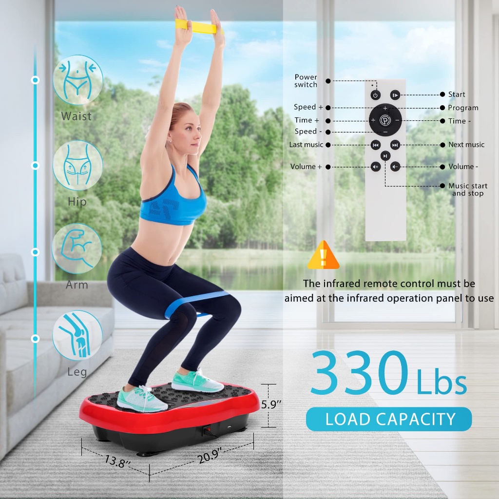 Slimming Vibrating Machine Shaker Vibration Plate Exercise Machine ...