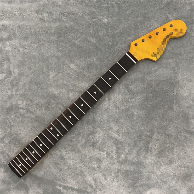 Big Head Full Scalloped Maple Electric Guitar Neck Replacement 22 Frets