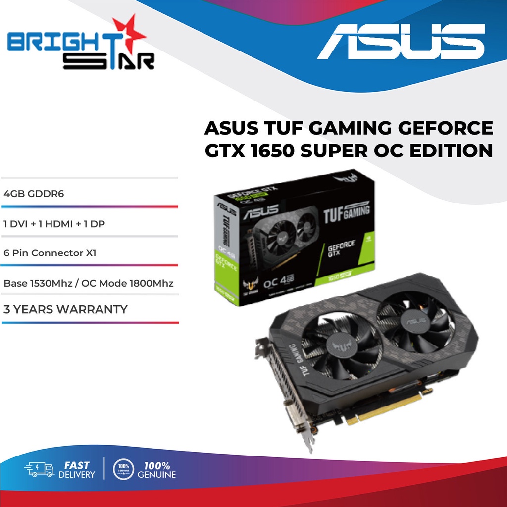 Asus geforce gtx 1650 super 4gb gddr6 clearance