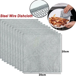 Multipurpose Wire Dishwashing Rags for Wet and Dry, Steel Wire Miracle  Cleaning Cloth with Glove Shape, Non-Scratch Wire Dish Cloths for Washing  Dishes, Kitchen - China Dish Brush and Pan Brush price