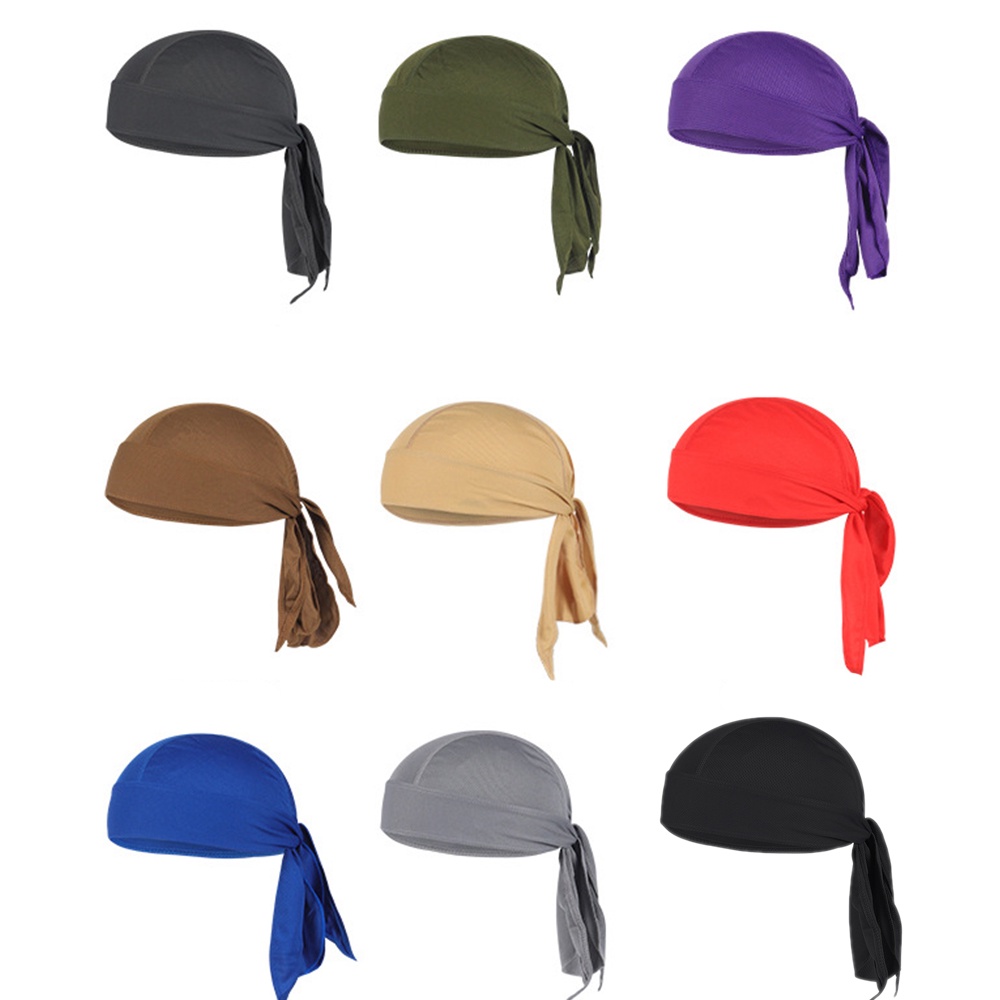 Mesh Hat Moisture Durag Helmet Inner Cap Breathable Head Cover Penutup ...