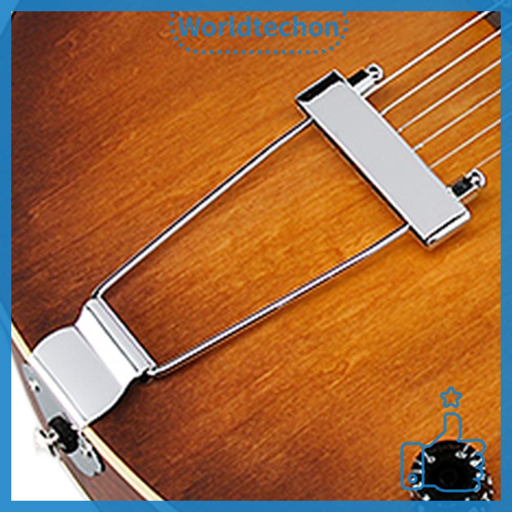 ღ worldtechon ღ 6String Archtop Guitar Tailpieces Replacement Guitar Accessories ( ) UK