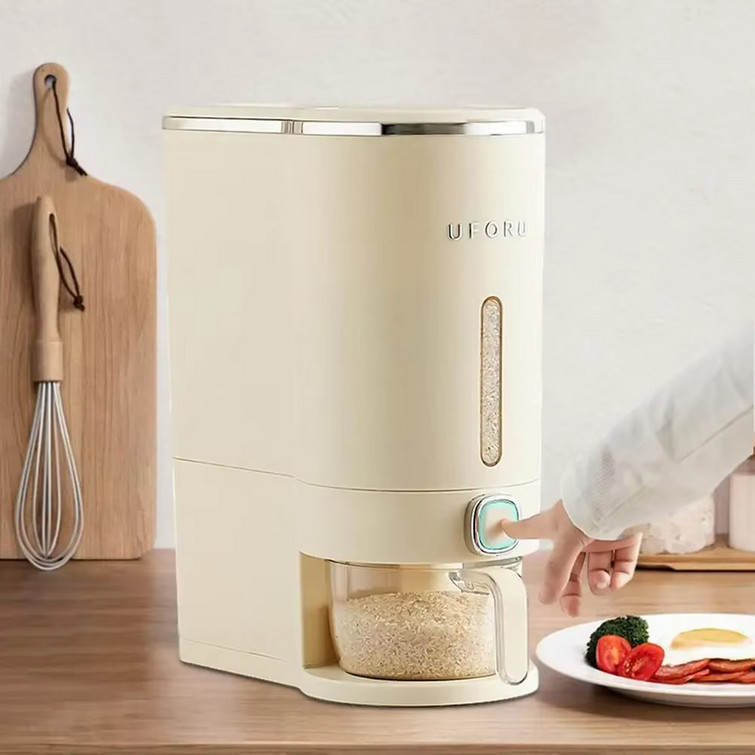 UFORU Rice Dispenser Rice Box Container 10kg - DK33 (ORI) | Shopee Malaysia