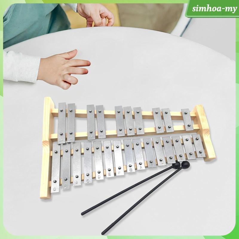 [SIMHOAMY] Aluminum Xylophone for Beginners Professional 25 Key