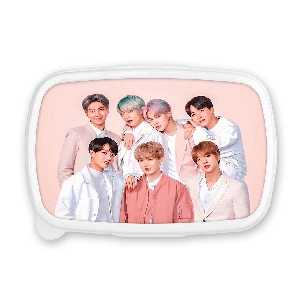 BTS Lunch Box anime hot games plastic bento box Food