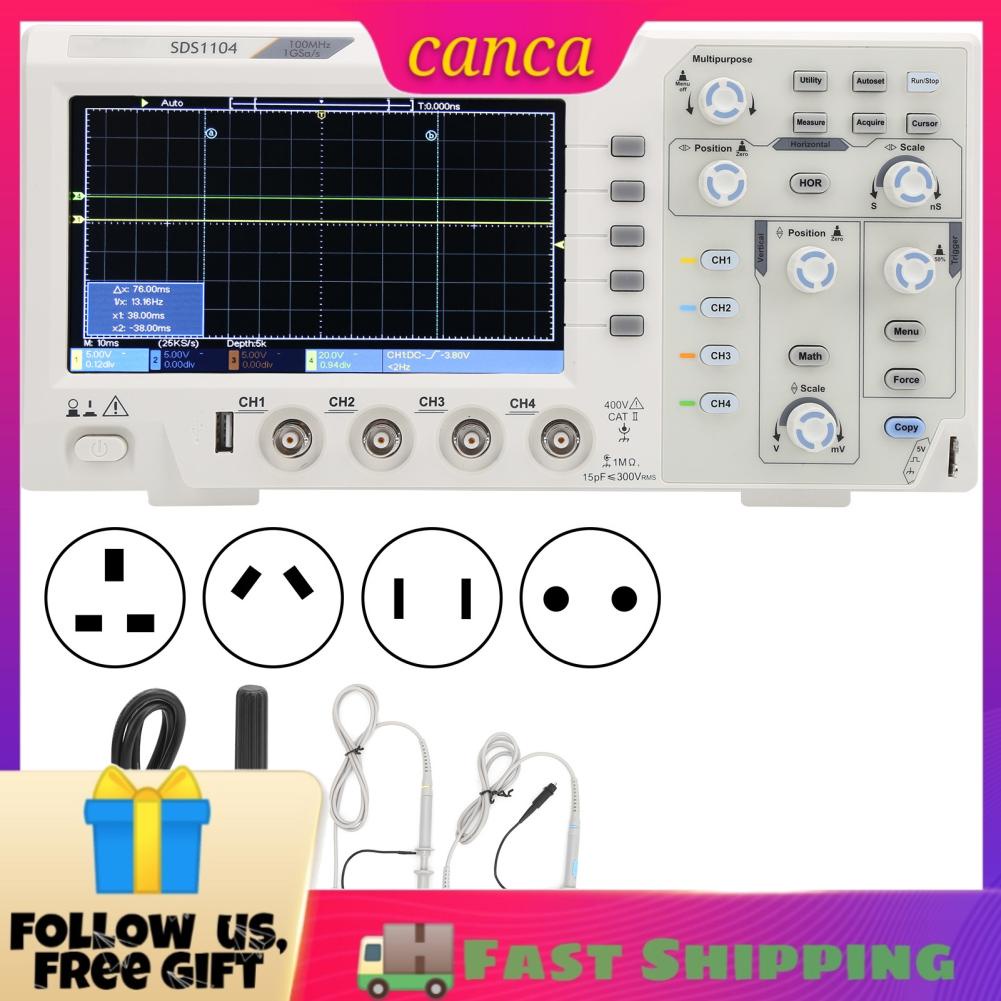 Oscilloscope Kit Waveform Zoom Function Automatic Cursor 4