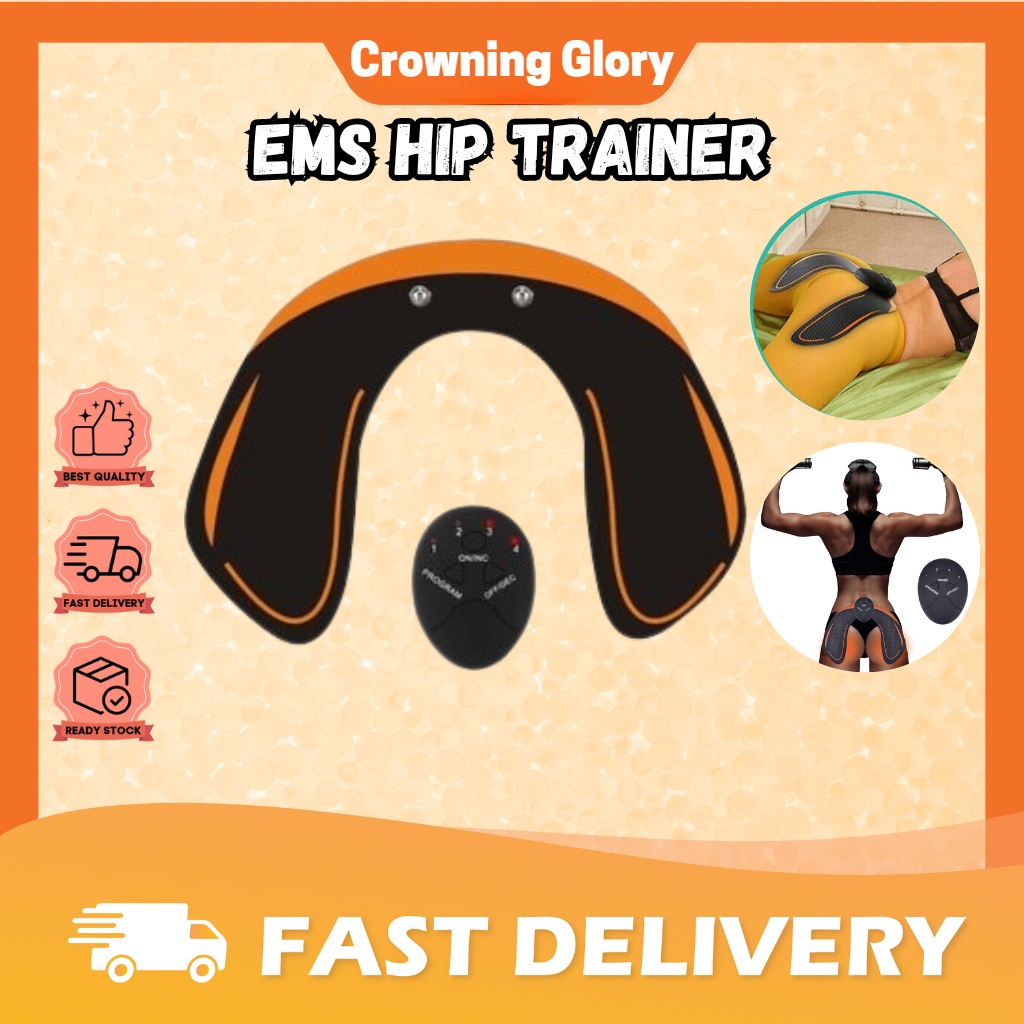 EMS Hip Trainer Battery Type Muscle Stimulator Buttock Lifting Training