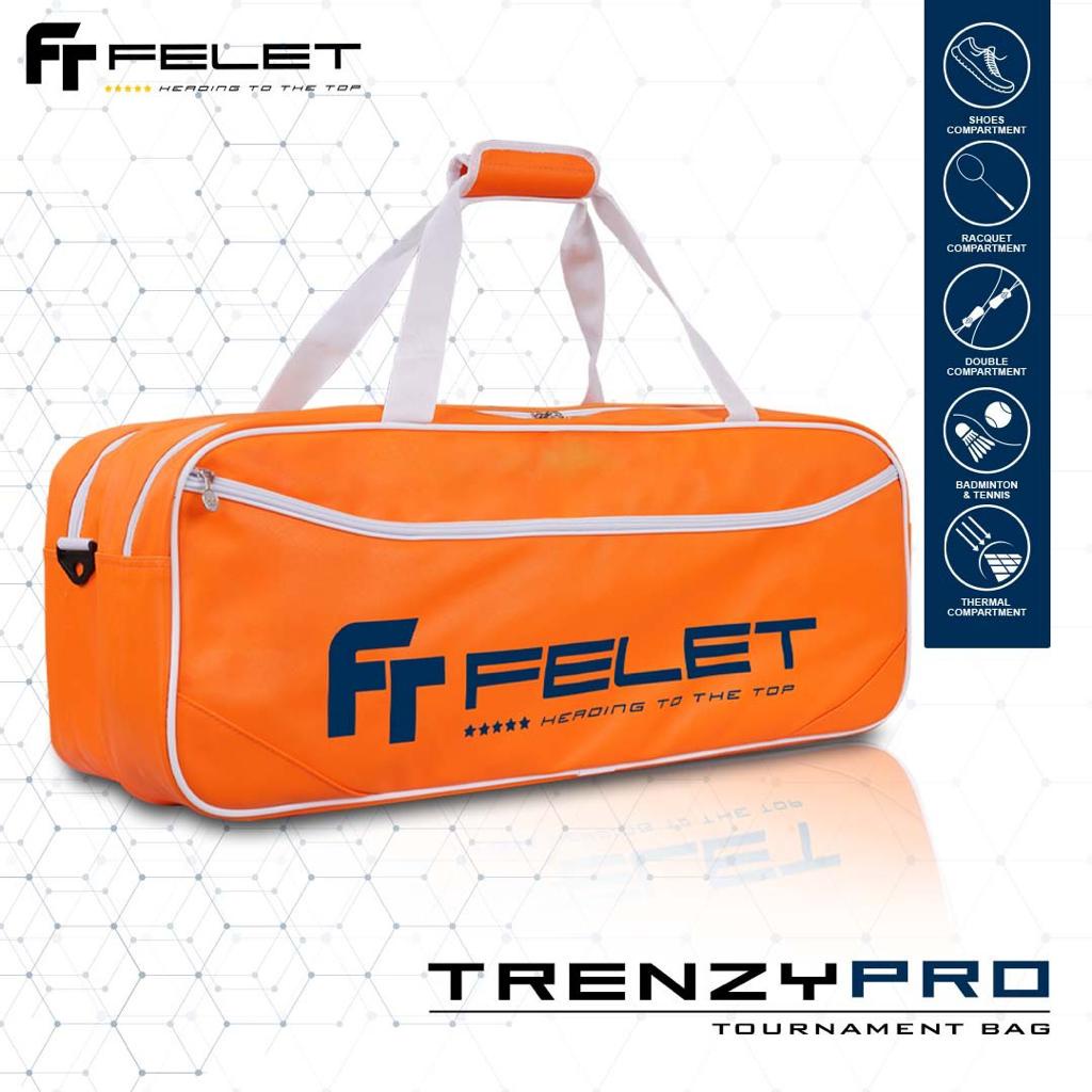 Felet All Bag Model Racket Bag Rackets Bag Badminton Raket Beg Felet