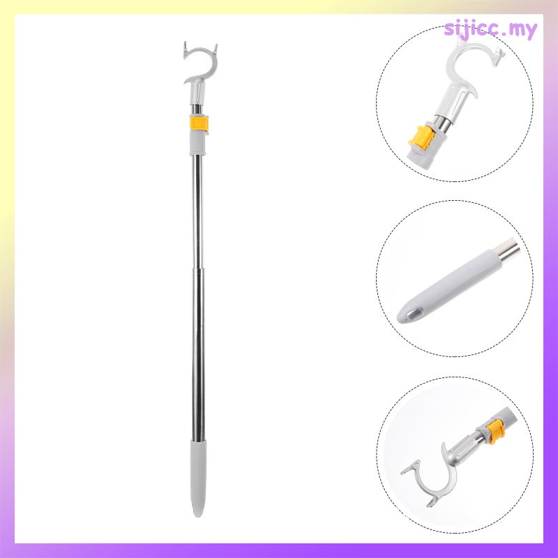 Clothes Hangers Wardrobe Closet Reach Pole Home Clothing Adjustable