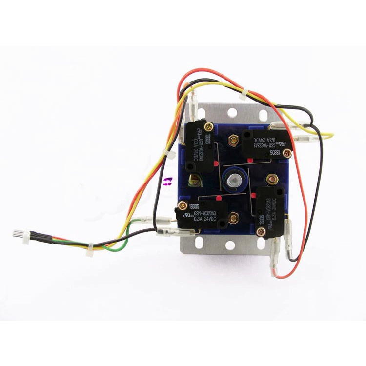 Push botton！Sanwa joystick 8-pin to 5-pin wire clear water joystick