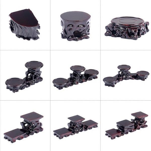 Solid Wood Carving Strange Stone Crafts Ornaments Tree Root Base Solid