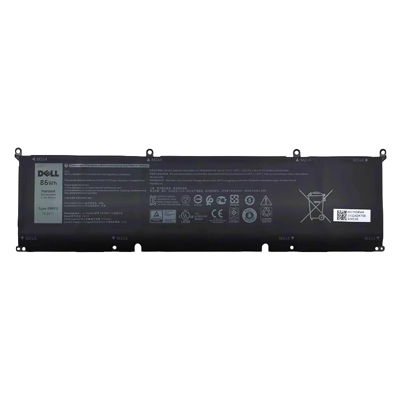 DELL G15 5510 5511 5515 5520 Precision 5550 8FCTC 69KF2 battery ...