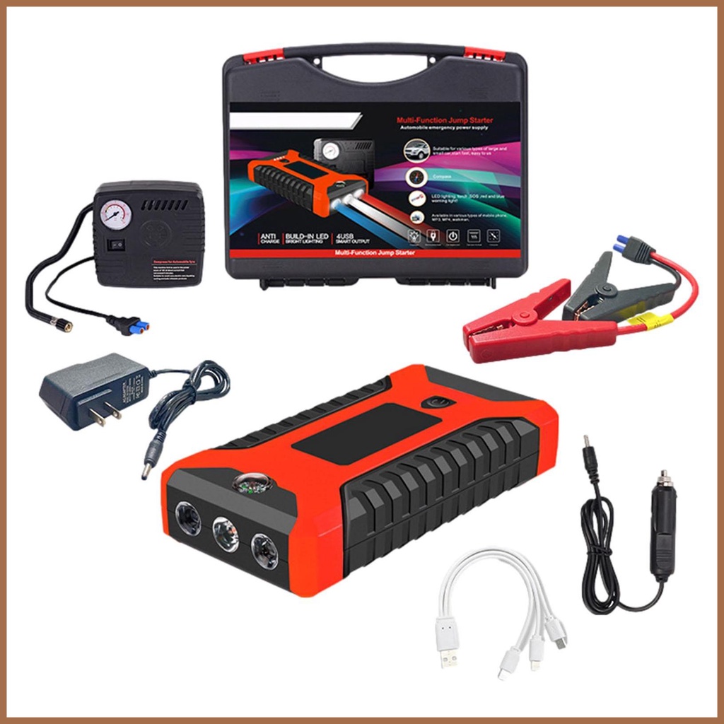 Jump Starter Battery Pack Auto Battery Pack Start Power Fast Charging