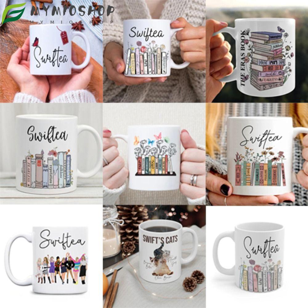 Mioshop Taylor Swift Coffee Mug Singer Taylor Album Ceramics Taylor